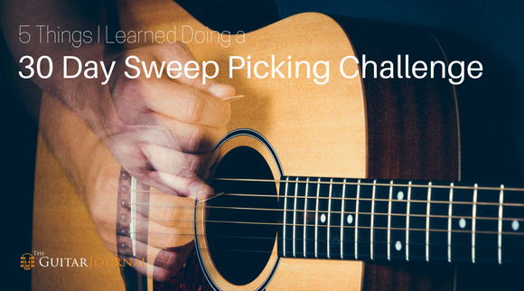 5 Things I Learned Doing a 30 Day Sweep Picking Challenge