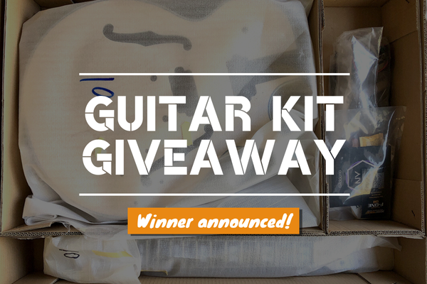 Winner Announced for Guitar Kit Giveaway!