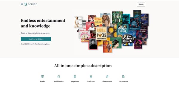 Scribd Review: Unlimited Subscription for Guitar Sheet Music & Tab  [2023]