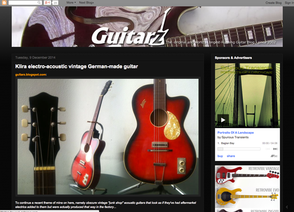 Guitarz.blogspot.com Guitar Blog