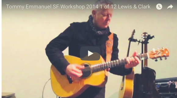 Binge-Watch Some Tommy Emmanuel: Complete San Francisco Workshop 2014