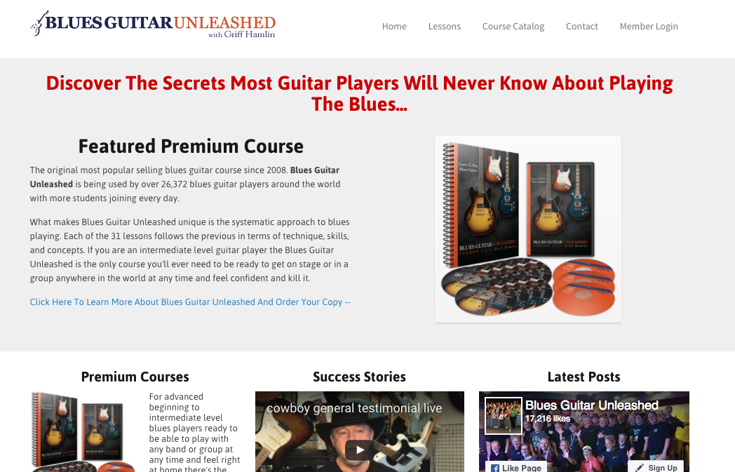 5 Places to Get Online Acoustic Blues Guitar Lessons - Blues Guitar Unleashed