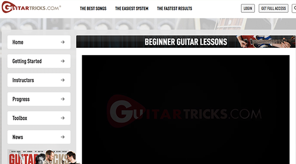 Learn Guitar with GuitarTricks---The-Top-5-Beginner-Guitar-Lessons-Series