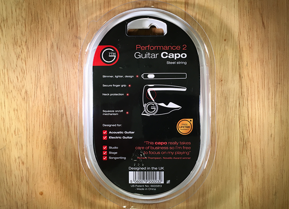 G7 Capo Gear Review - In Package Reverse