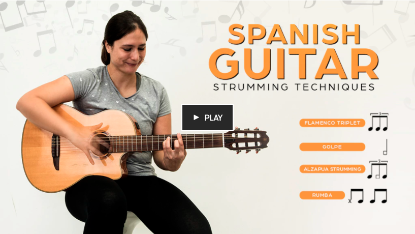 Spanish Guitar Strumming Techniques