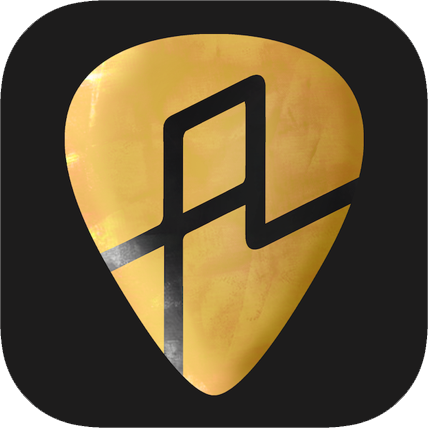 Amped guitar lesson app icon