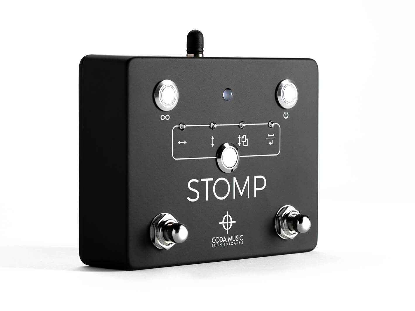 STOMP Bluetooth 4.0 foot switch - main view